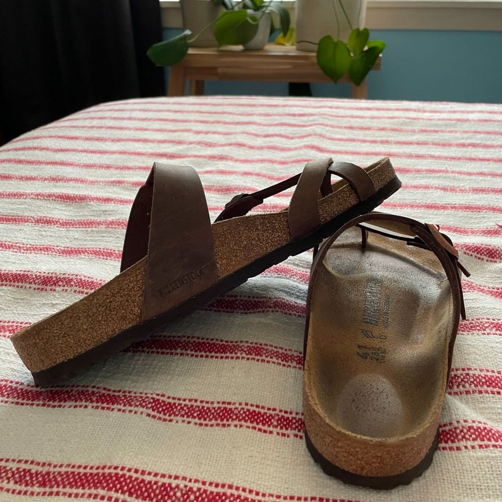 Birkenstock Mayari Leather Sandals